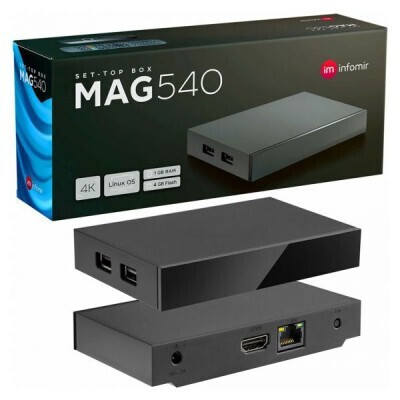 Infomir Tv Box MAG540 4K Linux